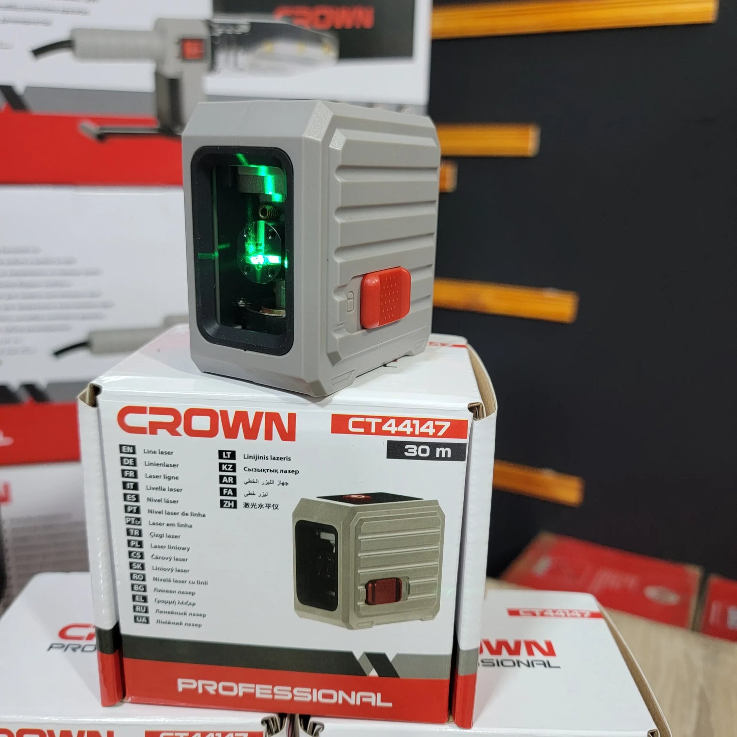Niveau laser CROWN 2 lignes 30M