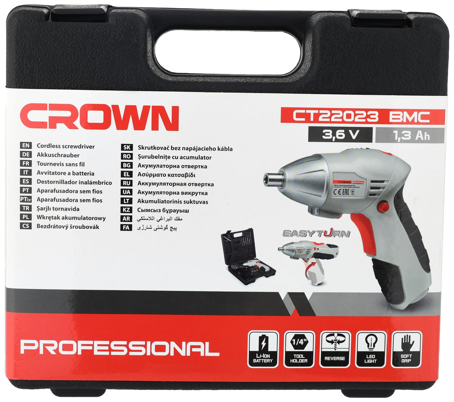 Visseuse Crown plus de 45 pièces فيساس كراون مع أكثر من 45 قطعة