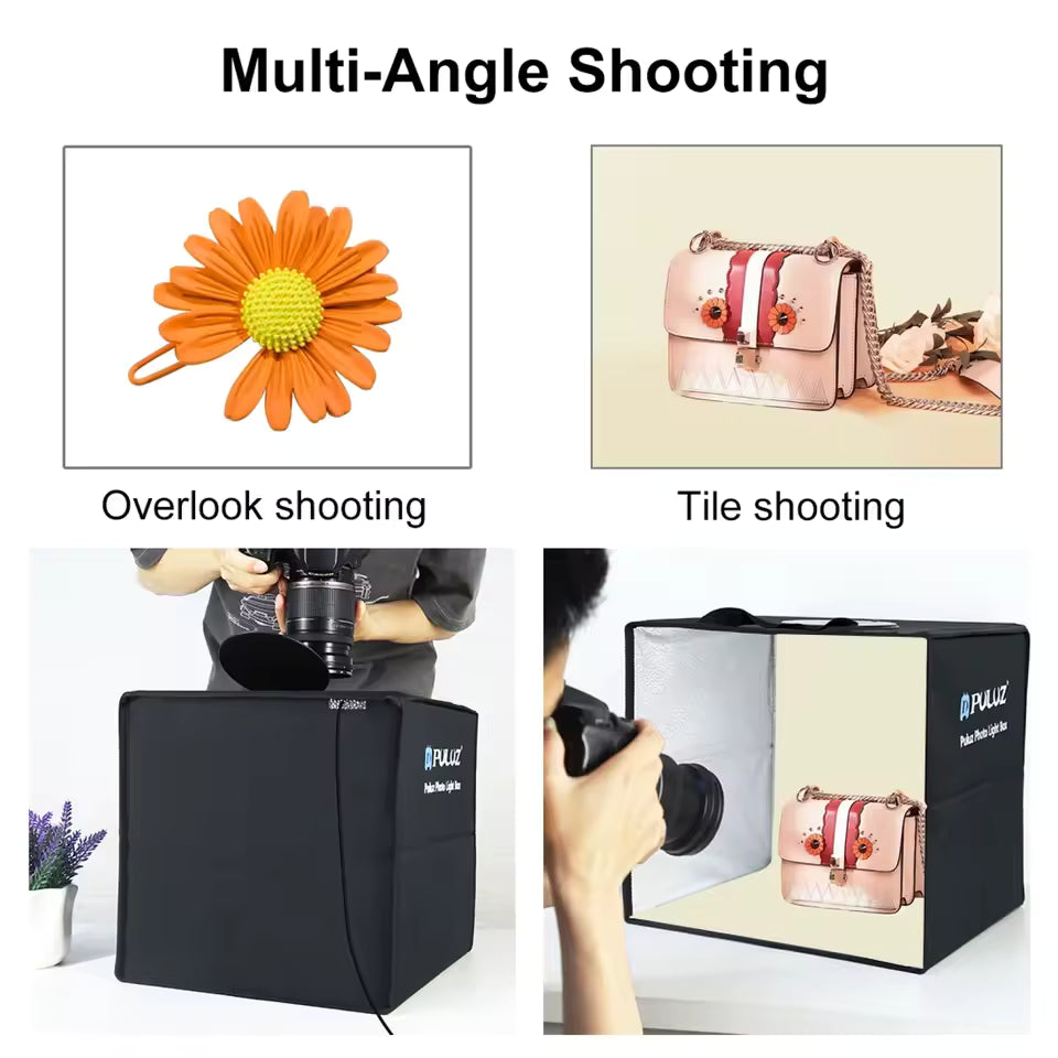 light box puluz 30cm بوكس التصوير الإحترافي الأصلي