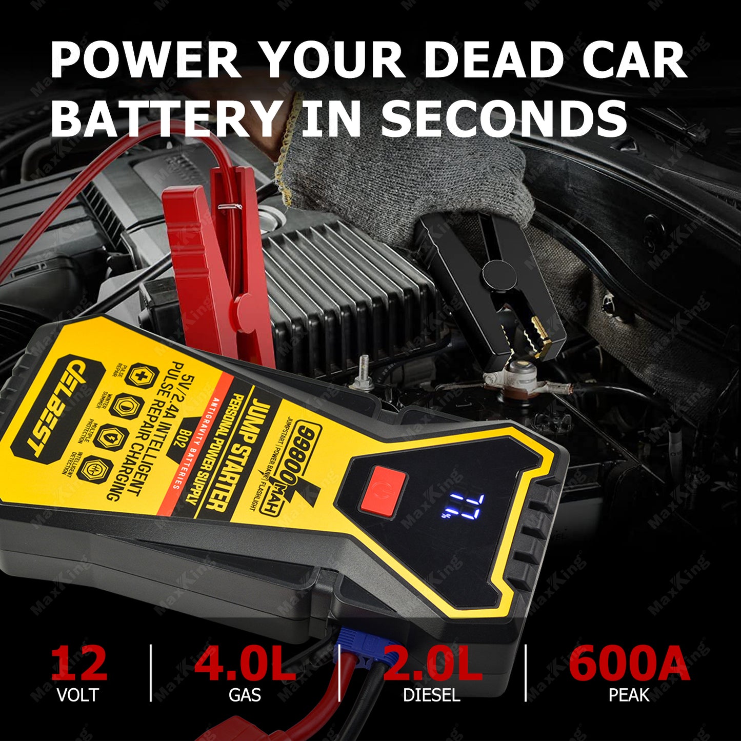 Booster de Batterie 16000mAh {600A} BEETRO