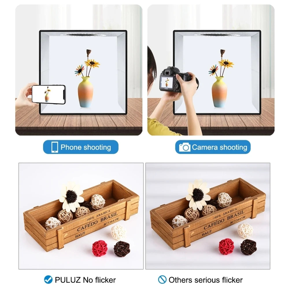 light box puluz 30cm بوكس التصوير الإحترافي الأصلي