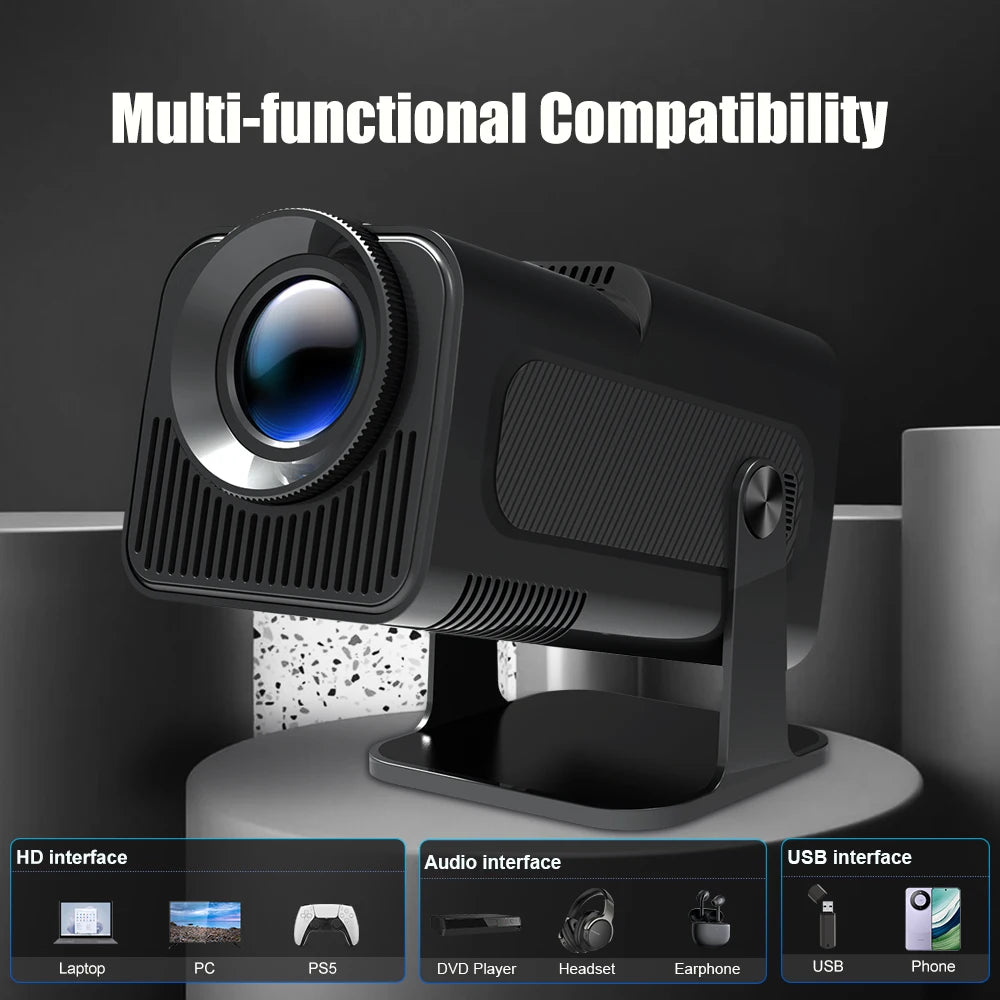 Projecteur 4K Android 11 Wifi 6 أحدث نسخة