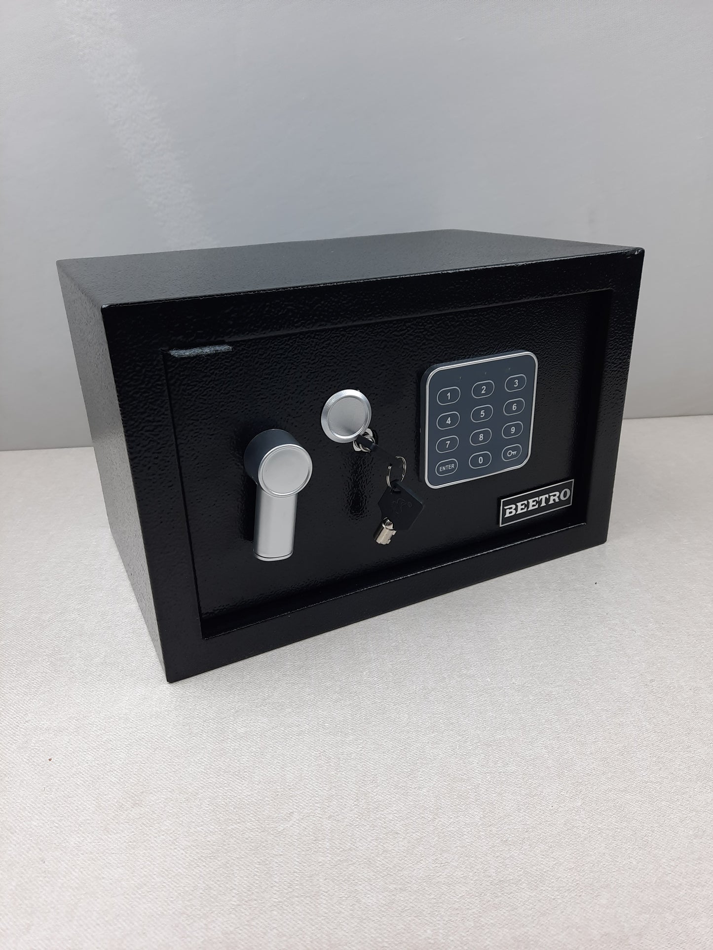 كوفر أسود حجم كبير Coffre fort Noir Solide Inoxydable 35X25X25