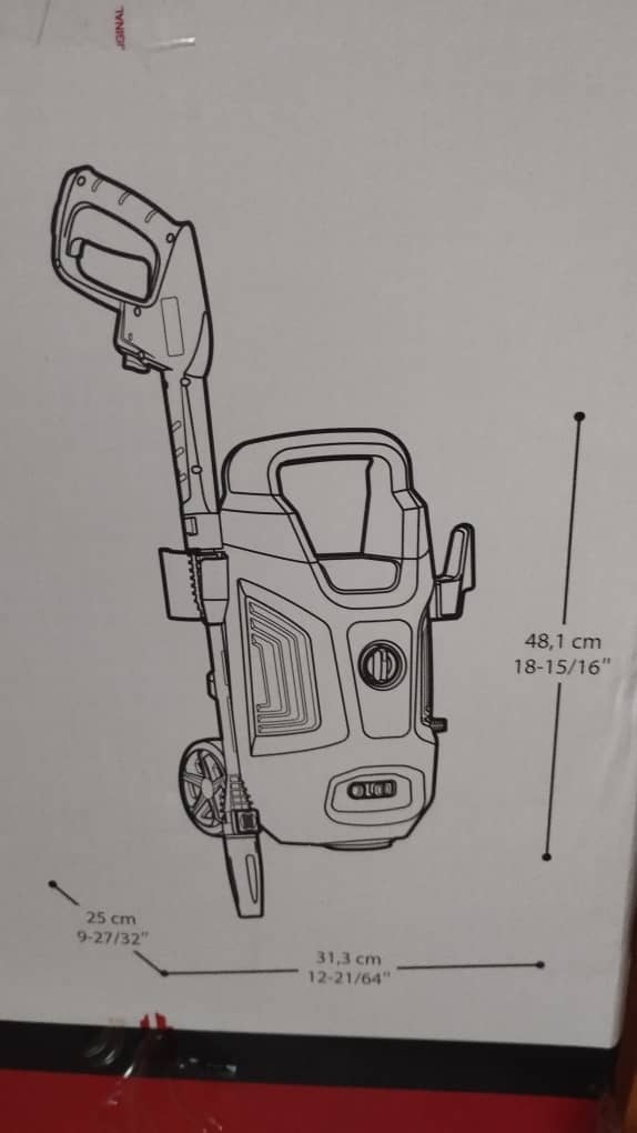 Nettoyeur Haute Pression 105bar 1400W CROWN ORIGINAL