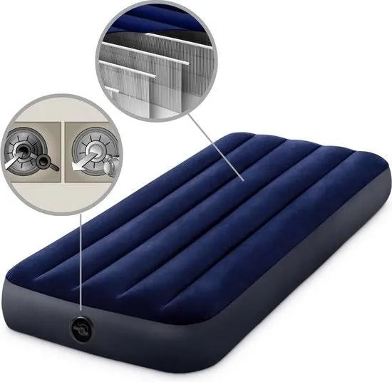 MATELAS INTEX 76X191X25 CM أختر في الأسفل العرض مع المضخة أو بدون