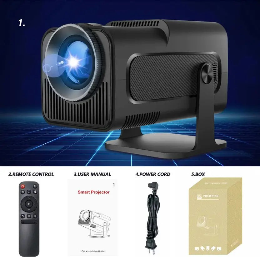 Projecteur 4K Android 11 Wifi 6 أحدث نسخة