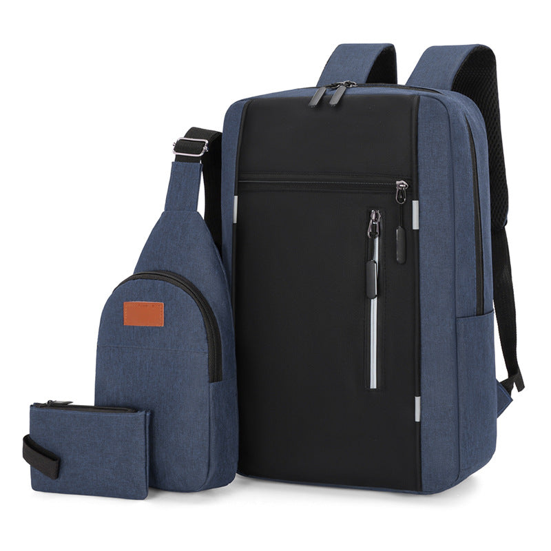 Pack Sac a dos 3 piece جودة متوسطة اختر اللون اسفل