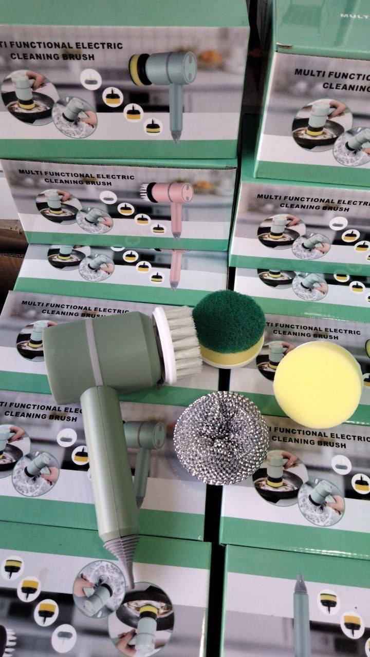 فرشاة التنظيف الكهربائية 4رؤوس الأصلية