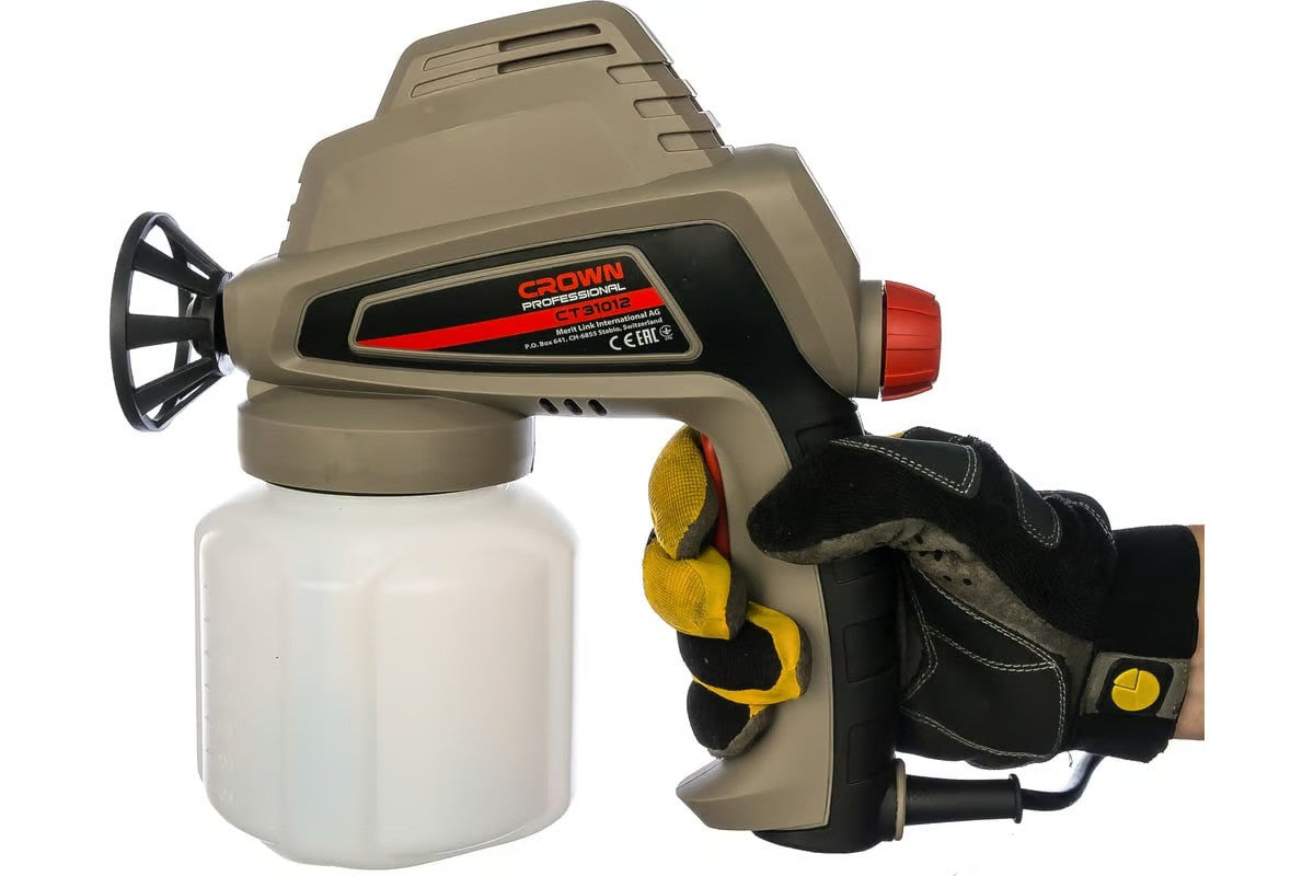 مسدس الطلاء الكهربائي الأصلي الجديد  CROWN