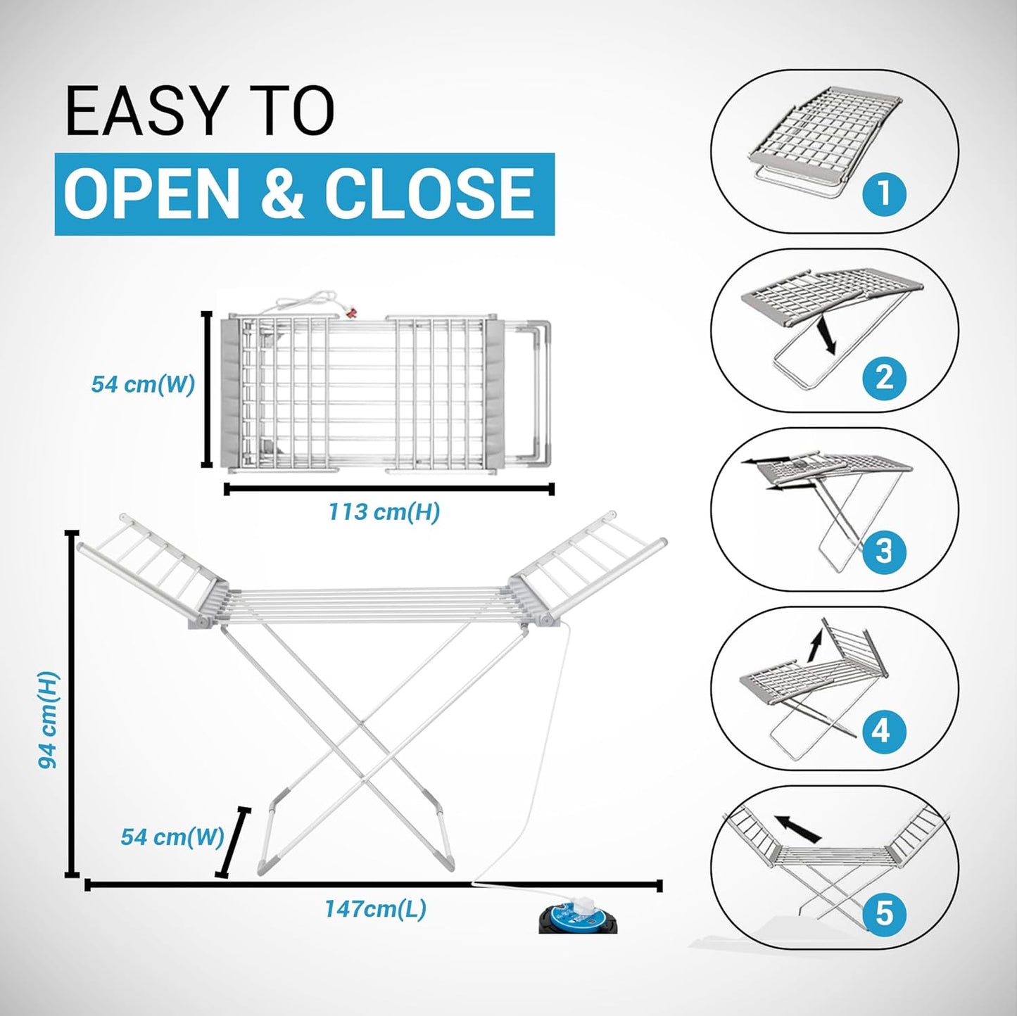 ساش لانش الكهربائي الحراري الذكي الألماني الأصلي