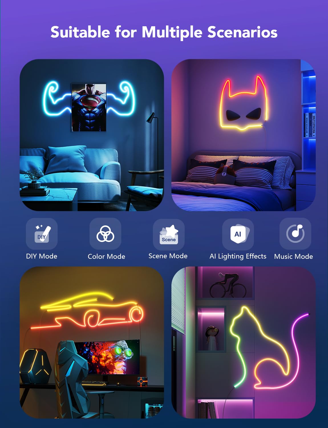 LED MAGIC NEON 5M