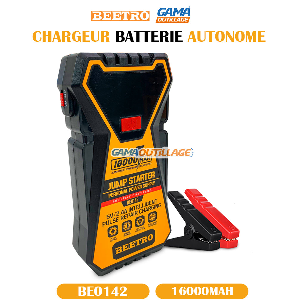 Booster de Batterie 16000mAh {600A} BEETRO