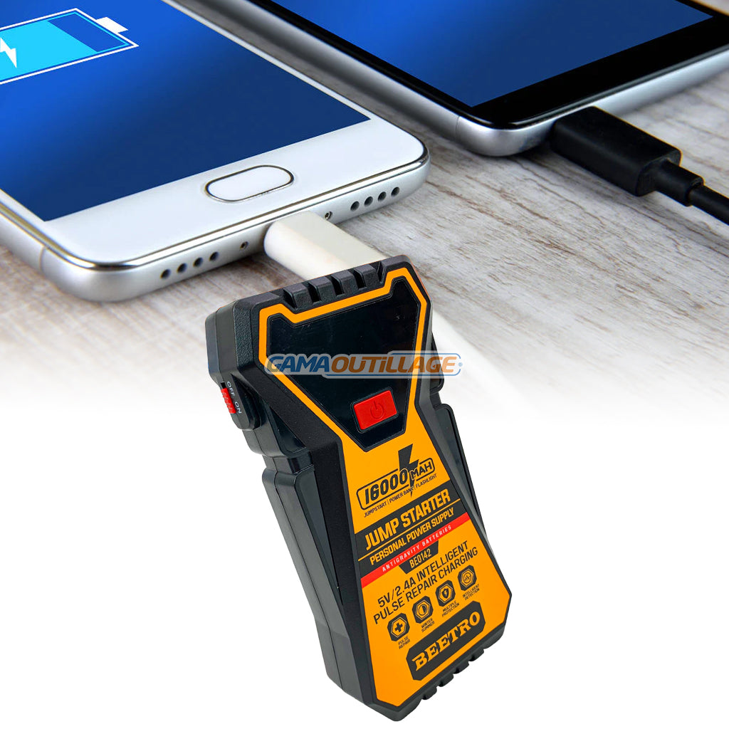Booster de Batterie 16000mAh {600A} BEETRO