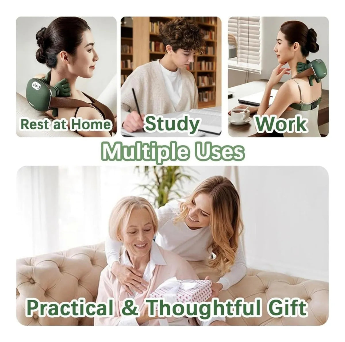 Siasoo massagerمدلك إحترافي حراري للرقبة والضهر و العضلات