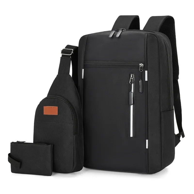 Pack Sac a dos 3 piece  جودة متوسطة اختر اللون اسفل