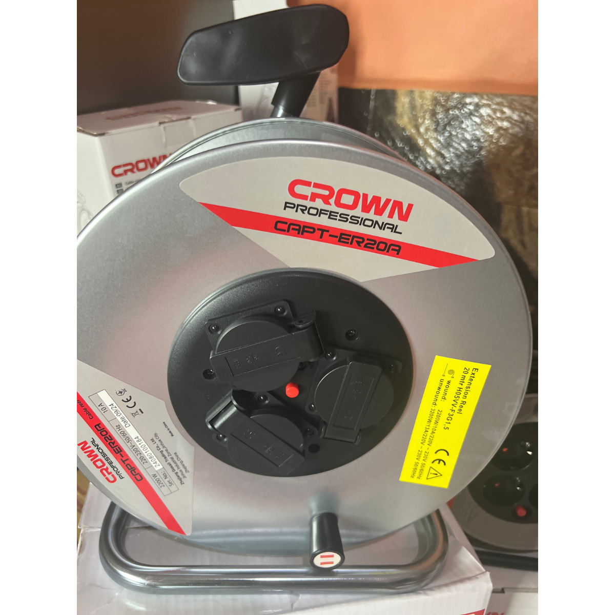 Enrouleur de Câble CROWN متوفرة ب 4 قياسات أختر في الأسفل