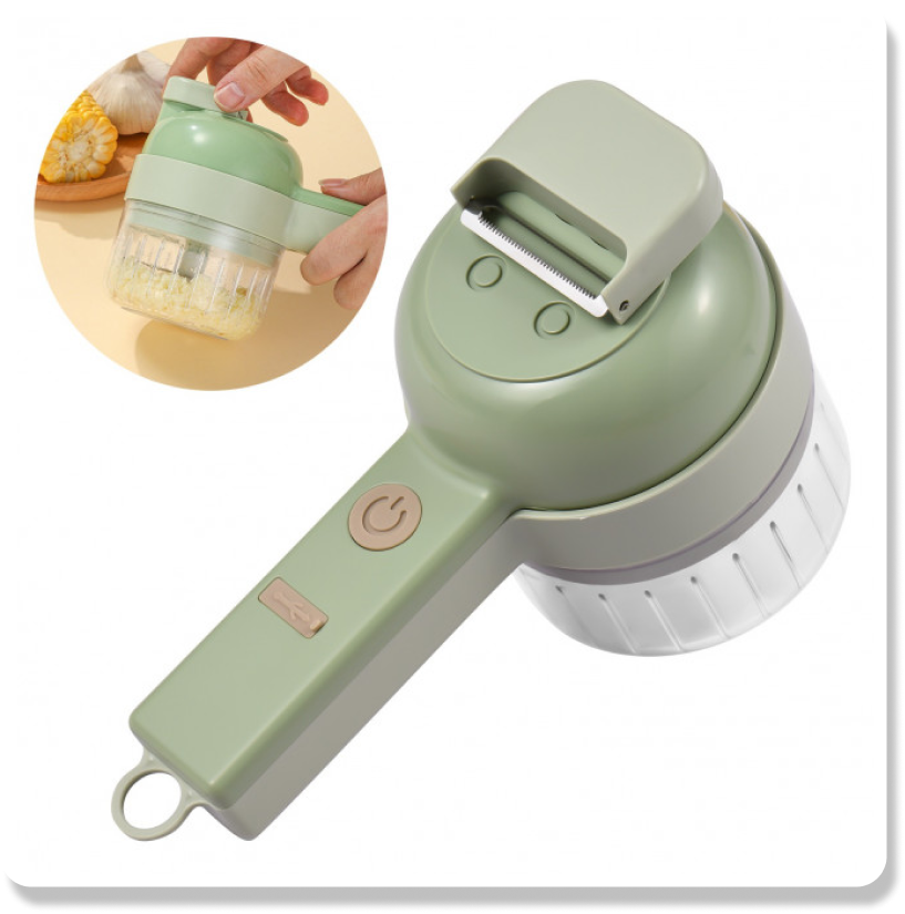 مفرمة طعام كهربائية 4 في 1