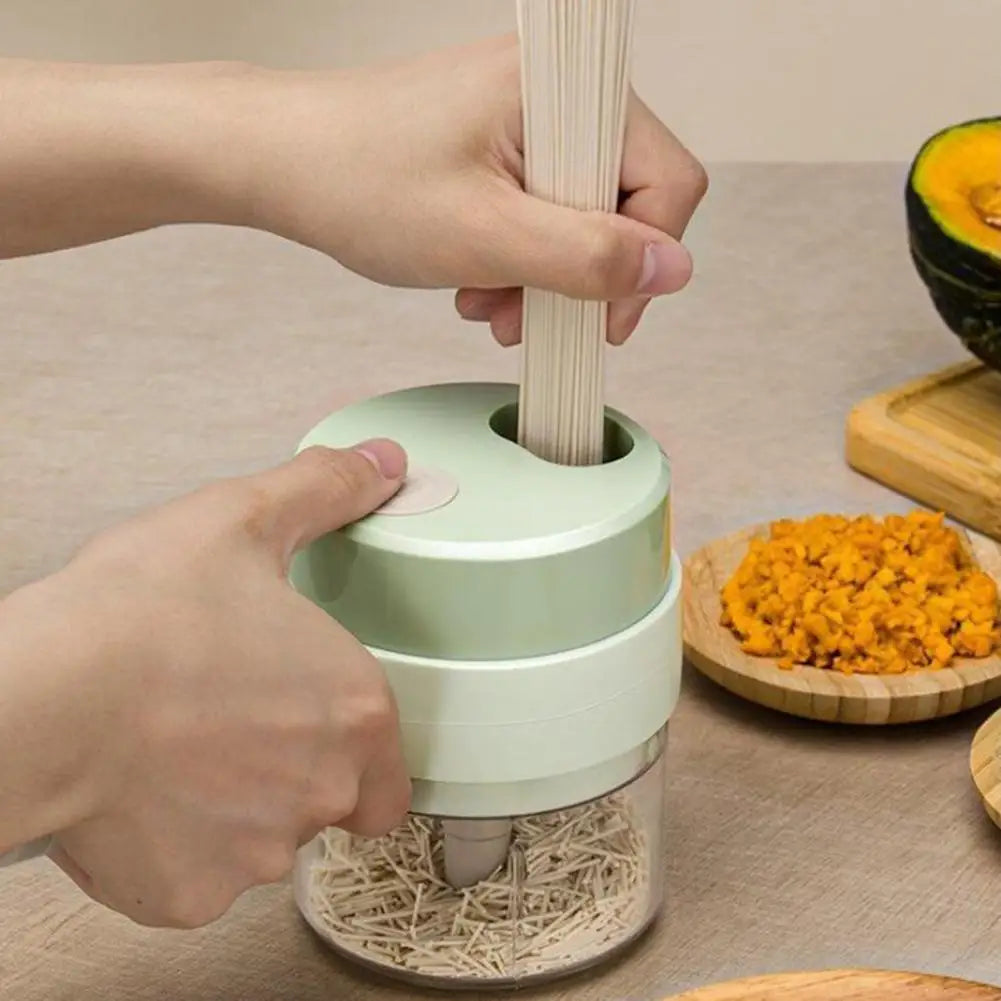 مفرمة طعام كهربائية 4 في 1