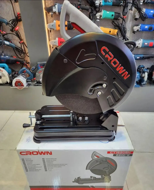 tronçonneuse table 355mm 2200w crown pro. منشار المعادن طاولة الاحترافي 2200 واط