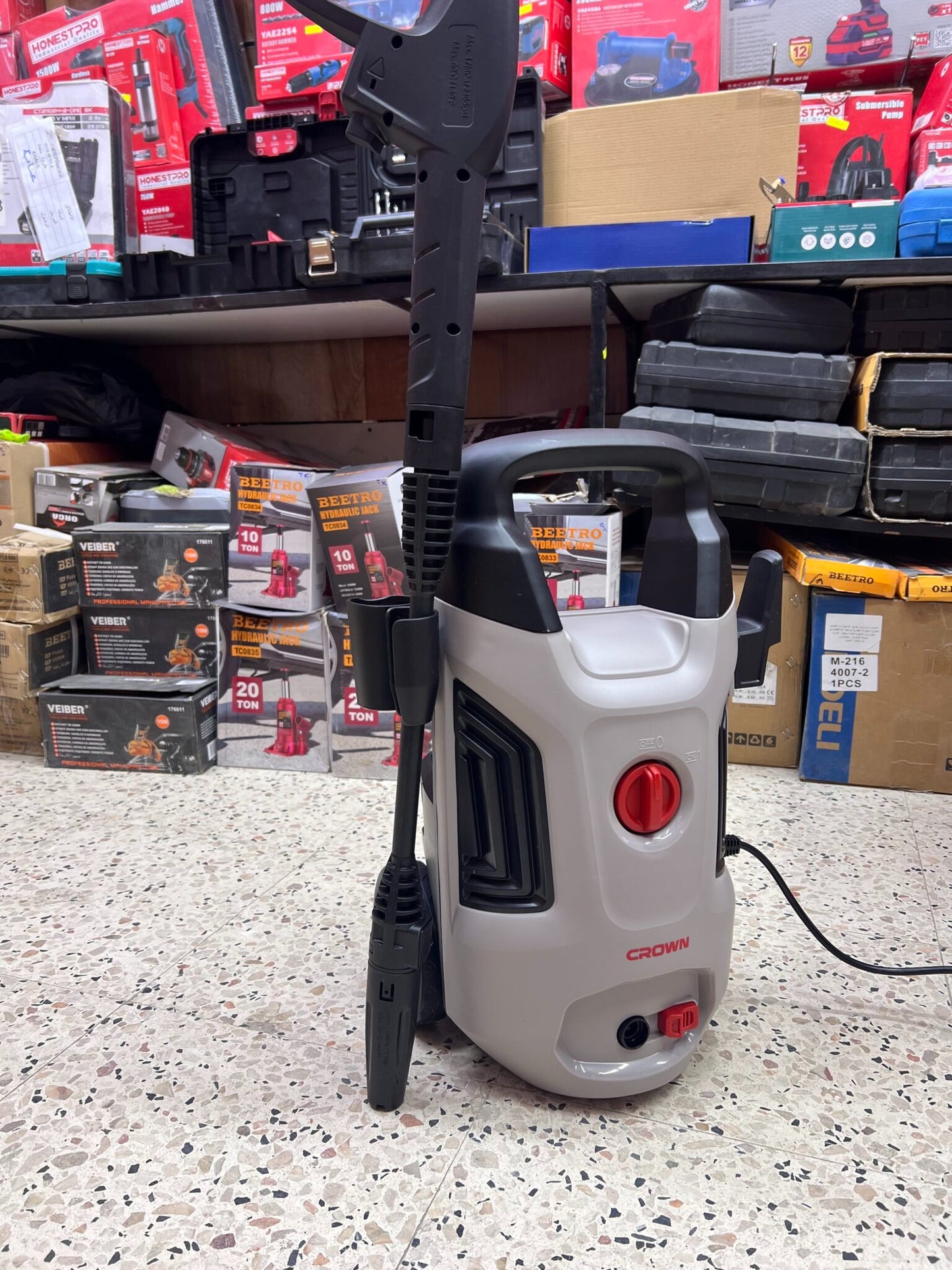 Nettoyeur Haute Pression 105bar 1400W CROWN ORIGINAL