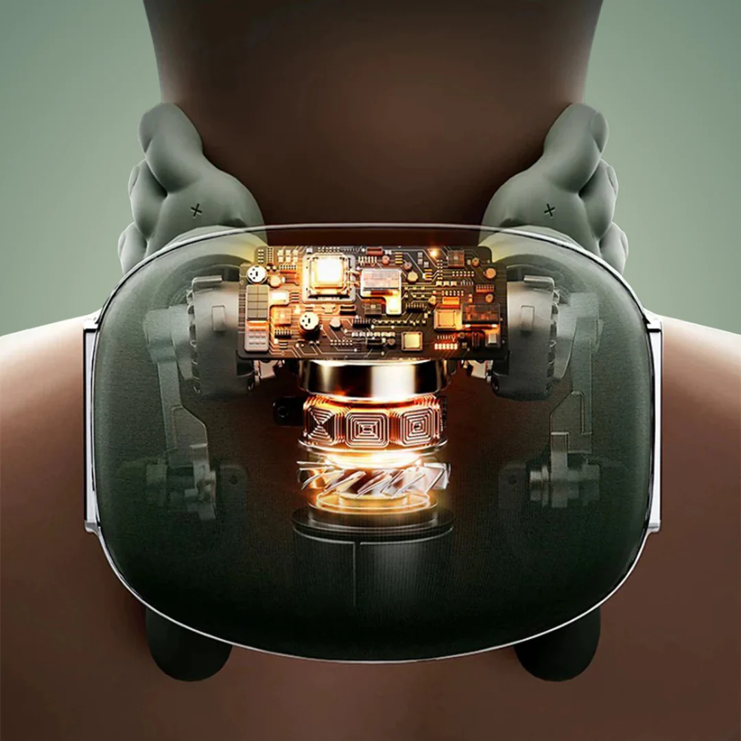 Siasoo massagerمدلك إحترافي حراري للرقبة والضهر و العضلات