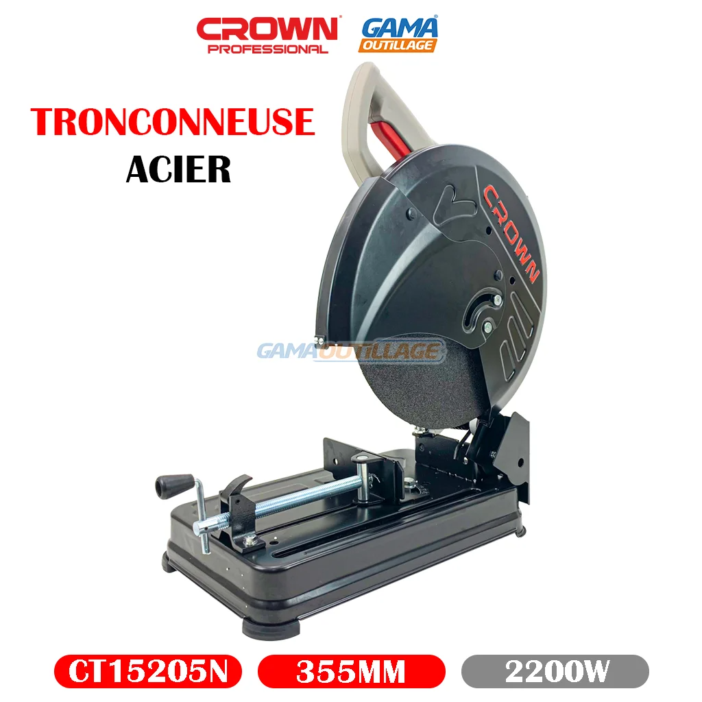 tronçonneuse table 355mm 2200w crown pro. منشار المعادن طاولة الاحترافي 2200 واط