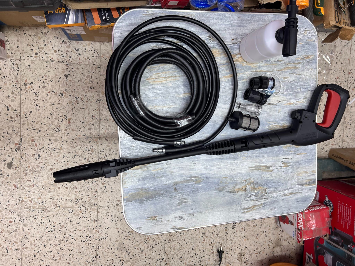 Nettoyeur Haute Pression 105bar 1400W CROWN ORIGINAL