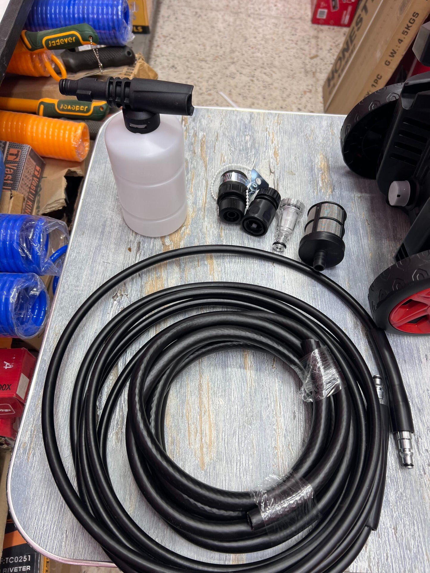 Nettoyeur Haute Pression 105bar 1400W CROWN ORIGINAL