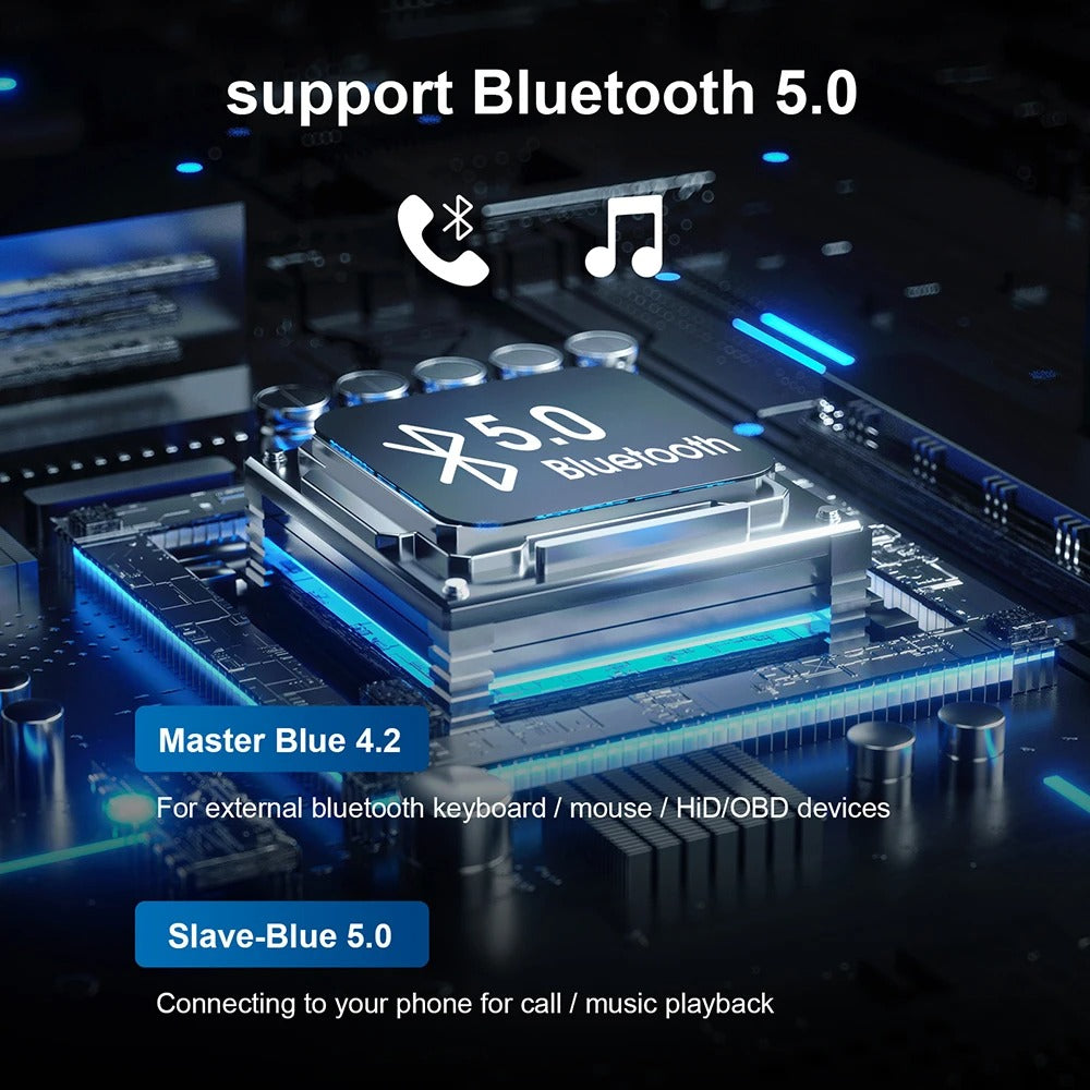 Box CarPlay Sans Fil Android 13 pour Voiture Stockage 32GB + 2GB RAM  جهاز ميديا بنظام أندرويد 13