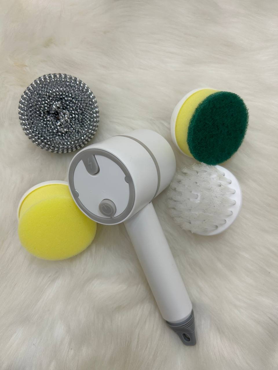 فرشاة التنظيف الكهربائية 4رؤوس الأصلية